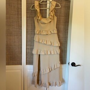 Show Me Your Mumu, Greta Dress, Champagne, Size Medium